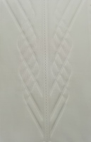 Tissu vinyle matelassé PVC/PU/TPU, broderie PVC/PU/TPU, épaisseur 8-10 mm, double couture, 4 couches, avec support en éponge, pour revêtement de sièges auto