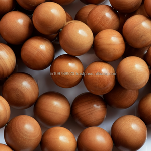 Perles de prière durables Guru Jap Mala en bois de santal de Chine pour les pratiques spirituelles - Product Image 1