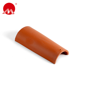 Tuile <span class=keywords><strong>demi</strong></span>-<span class=keywords><strong>ronde</strong></span> M1504, tuile à crête, tuile de toit courbe - Product Image 1
