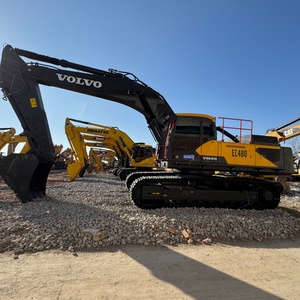 Excavatrice hydraulique sur chenilles Volvo EC480 d'occasion, presque neuve, d'origine japonaise, 48 tonnes - Product Image 2
