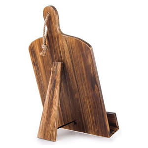 Hot Foldable Wooden <strong>Recipe</strong> Holder and Tablet PC Stand Kitchenware Accessories Dinnerware Storage Rack - Product Image 4