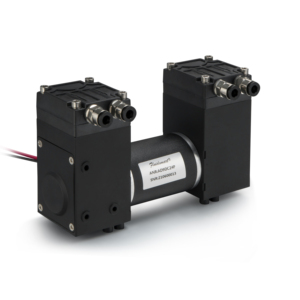 Bomba de resistencia a la corrosión FKM de 24V CC, bomba de aire de microdiafragma, microbomba de vacío de 95KPa con motor de cepillo para análisis de gas en línea - Product Image 1