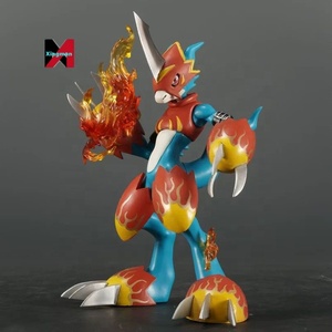 <span class=keywords><strong>Digimon</strong></span> Serie <span class=keywords><strong>2</strong></span> Flamedramon GK Flame Beast Edición Especial Fire Fist Estatua Modelo Coleccionable en Caja Figura de Anime para Escritorio - Product Image 4