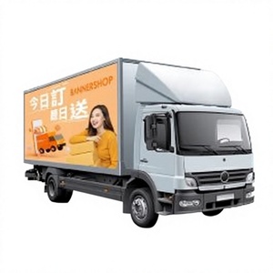 Custom Commercial Truck Fleet Vehicle <b>Wrap</b> Printing High Resolution <b>Vinyl</b> Graphic Decal Outdoor Advertising Sticker - Product Image 1