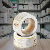 Étiquette d'emballage de bouteille en rouleau de supplément Nutrition Santé Sport Impression de luxe personnalisée
