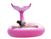 Decoração inflável para praia e piscina, piscina, festa, verão, salão de sereia, brinquedos para adultos e crianças