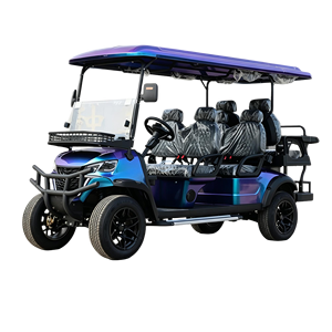 Factory Supply <b>Foldable</b> Push Golf Scooter, Lifted Seat 5kw Golf Kart Buggy, Wholesale Golf <b>Cart</b> Vehicle - Product Image 5