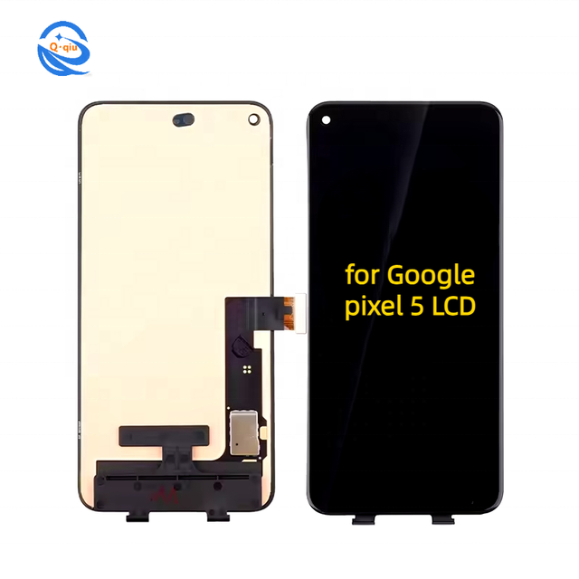 Wholesale Google Pixel 5 OEM TFT LCD Display Digitizer Assembly 400cd+ Luminance 1 Year Warranty 100% Tested Phone Screen
