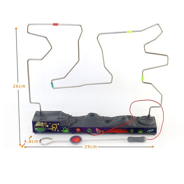 KSF New Style Toys Electronic Buzz Wire Drinking Game and Shock Game Party Game Toys