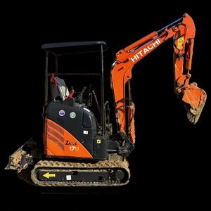Miniexcavadora Usada Hitachi ZX17 de 1 Tonelada con Motor Importado, Pintura Original, Accesorio de Barrena y Martillo Rompedor - Product Image 2
