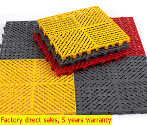 Carreaux de sol à emboîtement pour garage Tapis de sol pour salle de lavage automobile - Product Image 4