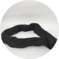 Tête de filature 3D en acrylique noir de bonne qualité, 102 mm, pour le filage de la laine textile