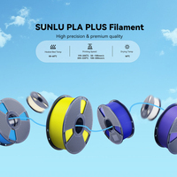 Filament Sunlu PLA+ 1,75 mm 1 kg – Haute résistance pour impression 3D – Filaments d'impression 3D PLA PLUS