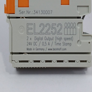 Controlador de Programación PLC EL2252, <span class=keywords><strong>2</strong></span> Salidas Digitales de Alta Velocidad, 24 V CC, 0,5 A - Product Image 1