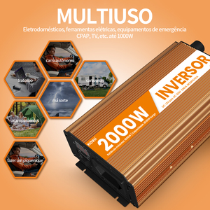 Inverter Solare Off-Grid HOULI 12v 24v a Onda Modificata 1kw/2kw con Inverter 1000W 2000W <span class=keywords><strong>Pra</strong></span> 220v 12v - Product Image 4