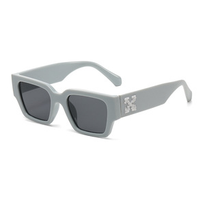 Mode ins carré designer lunettes de soleil femmes hommes classique couleur bonbon lunettes de soleil pour dames uv400 haute qualité lunettes de luxe - Product Image 2
