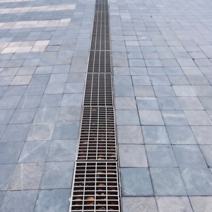Grille en acier galvanisé à chaud sur mesure <span class=keywords><strong>30x30</strong></span>, tapis de porte en métal soudé, panneau de sol d'entrée léger - Product Image 4
