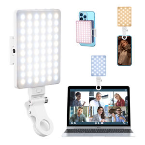 Luz LED para Selfies MAMEN Recargable para Teléfono Móvil, Luz de Video LED OEM de Fábrica, Luz de Fotografía con Clip para Transmisión en Vivo con Smartphone - Product Image 1