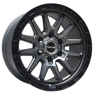 Fonyee Off Road 4x4 cóncavo 6 agujeros Huecos 17 pulgadas 17x9 6x139,7 Mag aleación Aluminio ancho ruedas de coche Auto Rines llantas Jantes - Product Image 1