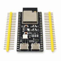 Papan Inti ESP32 S3 dengan WROOM-1-N16R8 ESP32-S3-DevK Terpasang