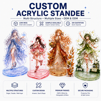 Mercancía de Anime, Soporte Acrílico, Impresión UV de Precisión, OEM y ODM Disponibles, Directo de Fábrica, Acrílico Esmerilado, Tablero de Mica