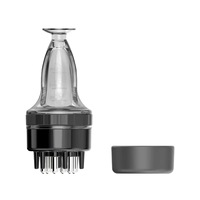Peigne applicateur d'huile capillaire 3ml avec rouleau de massage, distributeur de sérum liquide pour racines des cheveux, outil anti-chute et de soin du cuir chevelu, vente en gros OEM