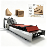 Machine automatique de laminage de carton ondulé, laminateur de carton ondulé, machine de fabrication de carton ondulé