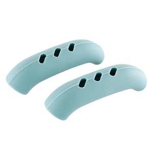 Poignées de casserole en silicone, 2 pièces, résistantes à la chaleur, antidérapantes, isolées, pour casseroles, marmites vapeur, ensemble d'outils de cuisine - Product Image 3