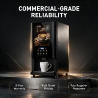 Machine à café instantanée la plus vendue, distributeur automatique de boissons en poudre avec fonction d'auto-nettoyage