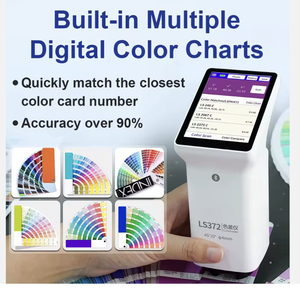 LS372 หน้าจอสัมผัสขนาด 4 มม. เครื่องวัดสีแบบควบคุมผ่านแอพพลิเคชั่น เครื่องวัดความแตกต่างของสี CIE LAB - Product Image 2