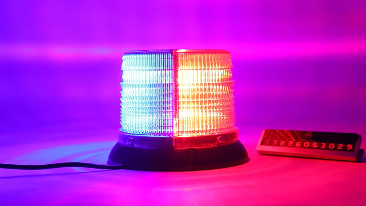 Find 4 LED Car Truck Emergency Beacon Light Bar Hazard Strobe Warning Yellow / Amber In - Foto 7