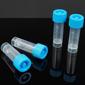 หลอด cryovial ห้องปฏิบัติการฝาเกลียวภายนอกทางการแพทย์แบบใช้แล้วทิ้ง - Product Image 3