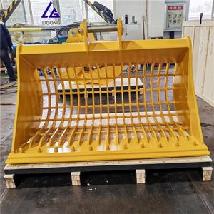 Cubo de cribado reforzado Hardox 500, cubo de cribado para PC110/SK210 - Procesamiento 40% más rápido - Product Image 2