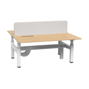 Grand bureau d'ordinateur électrique réglable en hauteur, bureau assis-debout ergonomique en métal, table de travail pour jeux, bureau à domicile, mobilier de bureau - Product Image 1