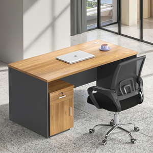 Wholesale Customization 1m Simple Wood <strong>Office</strong> Desks And Chairs Modern Working <strong>Table</strong> For Corner Home <strong>Office</strong> - Product Image 1