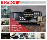 Projecteurs LED sans fil 48W avec télécommande et fonction flash pour bateaux et voitures