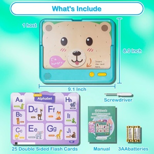 Tablette d'apprentissage interactive tactile <span class=keywords><strong>pour</strong></span> enfants, jouets éducatifs avec mots sur le transport, tablette d'apprentissage précoce de l'<span class=keywords><strong>anglais</strong></span> <span class=keywords><strong>pour</strong></span> les tout-petits - Product Image 3