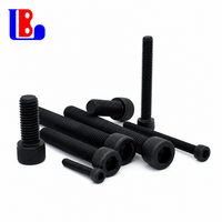 Tools & Hardware Fasteners Class 8 Class 10 Socket Head Cap Bolt Zinc Black Finish Steel UNC UNF Custom Size