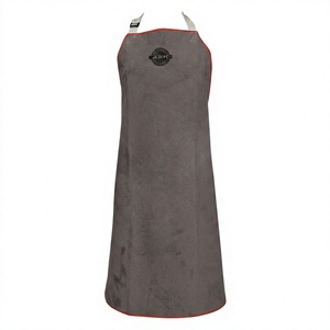 Cow Split Leather Welding <b>Aprons</b> Spark Protection Cut Resistant Safety Bib Fr Welding <b>Aprons</b> - Product Image 1