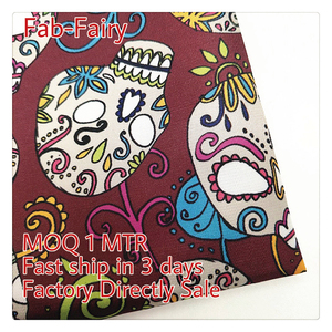 FABFAIRY-Chaqueta de sarga de seda <span class=keywords><strong>y</strong></span> poliéster, diseño de calavera fresca de color vino, gran oferta, para hombre, con patrón estampado - Product Image 1