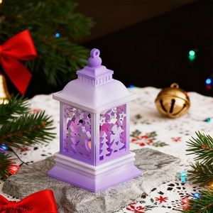 Molde de Silicona para Portavelas con Forma de Castillo Navideño, para Hacer Velas Aromáticas Caseras - Product Image 2