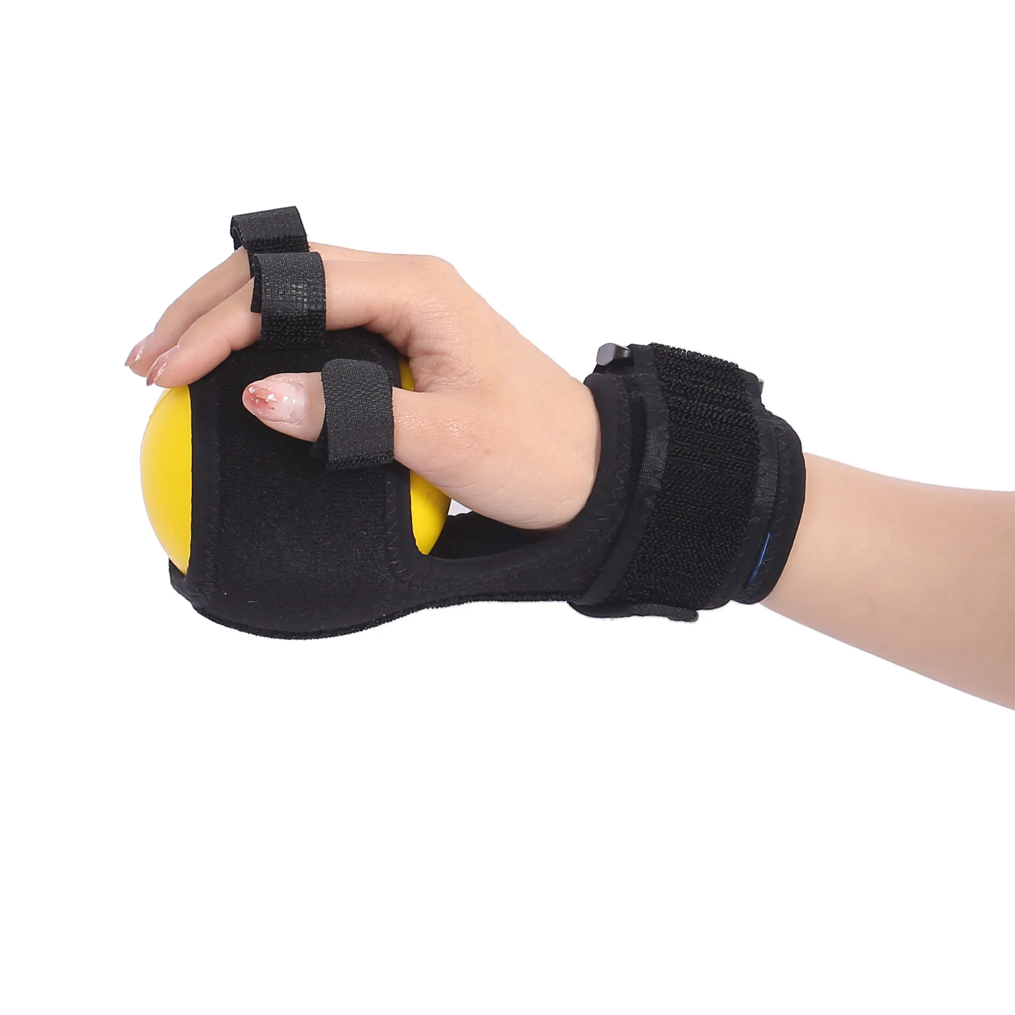 Finger Knöchel Einstellbarer Immobiliser medizinischer Handtraining Ball Finger Splitter Fraktur Splint