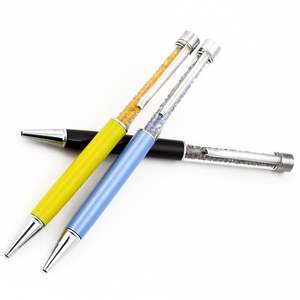 Meilleur stylo à bille en métal pour papeterie de beauté, écriture fluide et rapide, avec couleur personnalisée et encre bleue/noire - Product Image 4