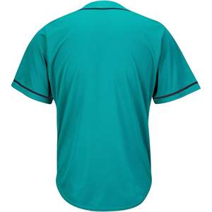 Pullonsy เสื้อเบสบอลของผู้ชายแบบสั่งทำสีดำกระดุมเต็มผ้าตาข่ายปักชื่อทีมและตัวเลขขนาด S-8XL - Product Image 6