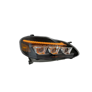 Ensemble de 3 phares LED <span class=keywords><strong>pour</strong></span> Toyota Corolla version américaine 2003-2008, phare avant avec feux de jour DRL - Product Image 1
