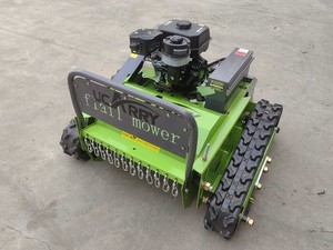Tondeuse à gazon robotisée de petite taille en gros, petite tondeuse à gazon de jardin à chenilles, tondeuse à gazon industrielle flexible à 4 temps pour la vente - Product Image 6