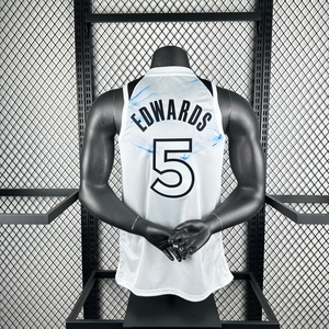 Vente en gros de vêtements pour hommes Minnesota Timberwolve Anthony Edwards # <span class=keywords><strong>Maillot</strong></span> de basket-ball 27 Rudy Gobert - Product Image 4