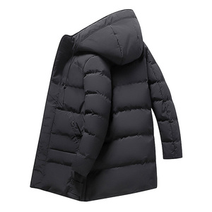 Chaqueta duradera de Montañismo con estampado personalizado para invierno, Sudadera con capucha cálida a prueba de viento, cierre de cremallera, informal con aislamiento de <span class=keywords><strong>plumas</strong></span> - Product Image 2