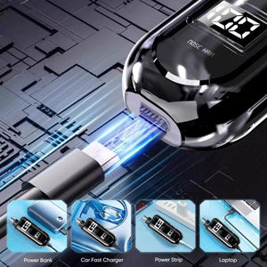 Tondeuse électrique portable pour poils de nez, rechargeable par USB, nettoyage des fosses nasales, tondeuse de poche pour poils et sourcils, multifonctionnelle, mini - Product Image 3