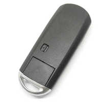 Carcasa de llave de coche de 4 botones para reemplazo, cubierta de control remoto sin llave para cerrajero, hoja virgen para llave inteligente de coche